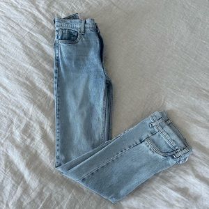 Revice reversal boot cut jeans